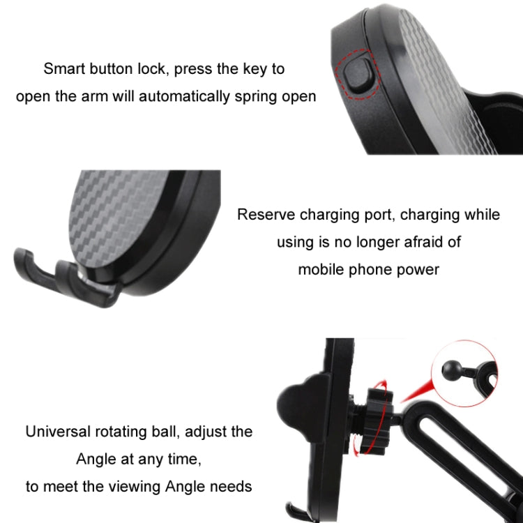 Car Centre Navigation Mobile Phone Holder 360 Rotating Water Cup Holder, Size: Small by buy2fix