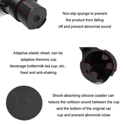 Car Centre Navigation Mobile Phone Holder 360 Rotating Water Cup Holder, Size: Small by buy2fix