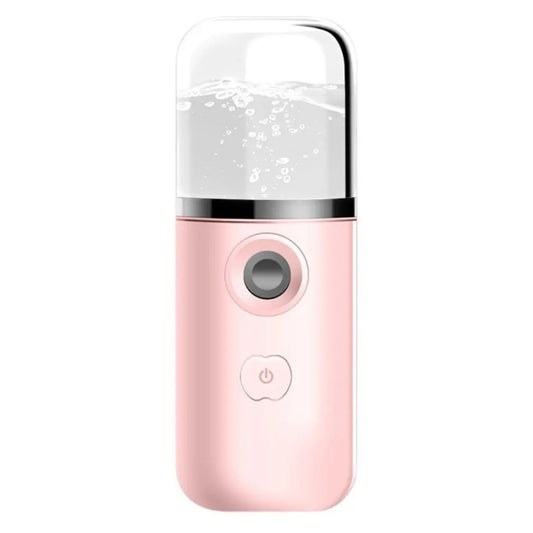 30ml Handheld Alcohol Disinfectant Instrument USB Interface Hydration Meter Humidifier, Color: Pink - Beauty Instrument by buy2fix | Online Shopping UK | buy2fix