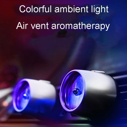 Car Fragrance Super Engine Car Air Conditioning Aroma Diffuser Outlet Ornament, Model: Golden Blue Light by buy2fix