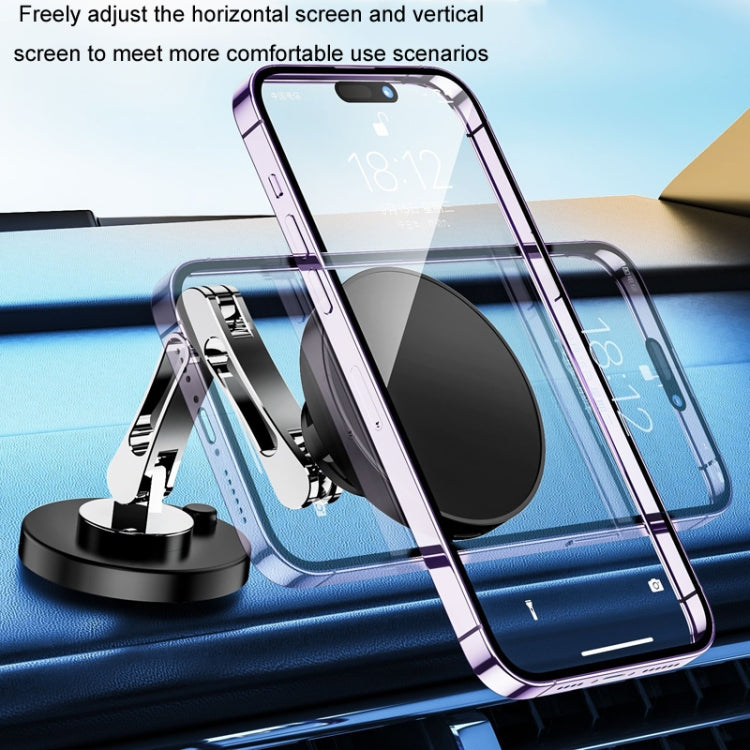 Magsafe Magnetic Mobile Phone Navigation Rotating Bracket, Model: With Wireless Charging by buy2fix