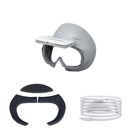 For PICO 4 Hibloks VR Glasses Face Cushion Protector Pad With Fan, Spec: 1pc Ice Silk - VR Accessories by Hibloks | Online Shopping UK | buy2fix