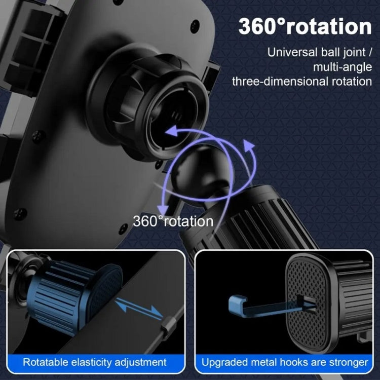 Car Air Outlet Rotating Spiral Hook Tail Clip Mobile Phone Holder(G03) by buy2fix