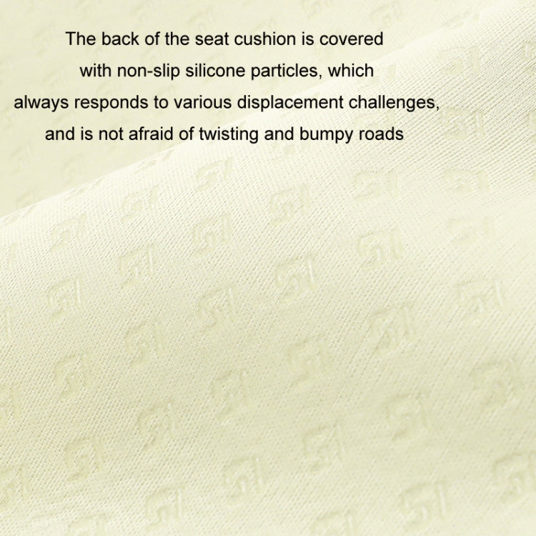 Car USB Heated Seat Cushion Winter Plush Child Seat Pad, Size: 90x32cm(Beige) by buy2fix