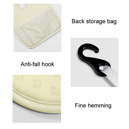 Car USB Heated Seat Cushion Winter Plush Child Seat Pad, Size: 90x32cm(Beige) by buy2fix