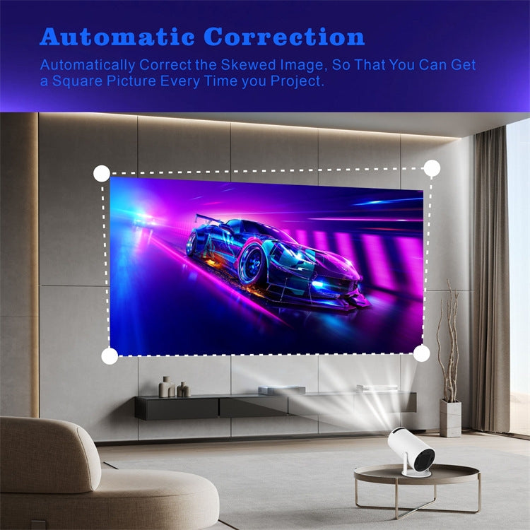 HY300 Smart Projector Android 11.0 System 120 Lumen Portable Projector US Plug - Mini Projector by buy2fix | Online Shopping UK | buy2fix