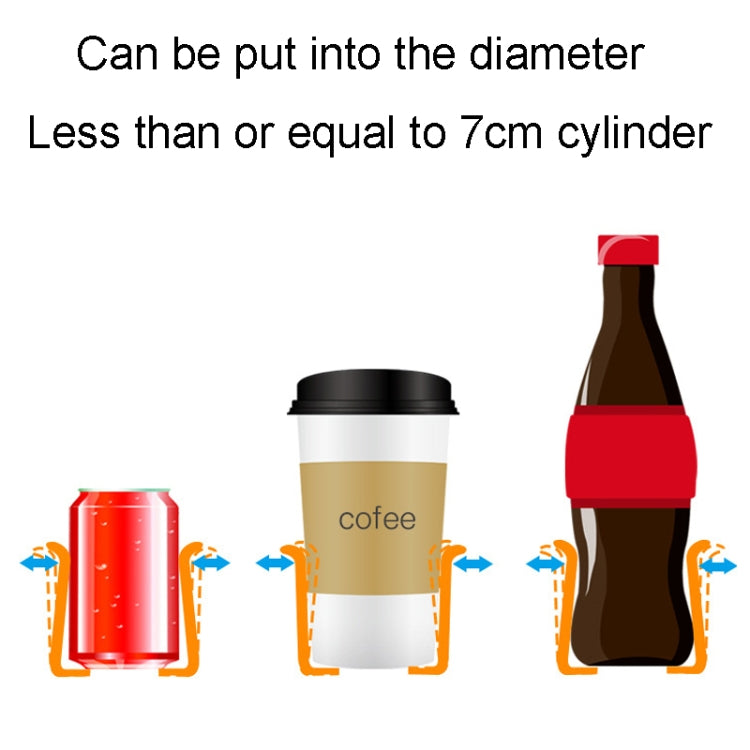 Car Air Vent Drink Holder Car Multifunctional Water Cup Racks(Black) by buy2fix