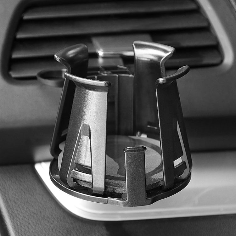Car Air Vent Drink Holder Car Multifunctional Water Cup Racks(Black) by buy2fix