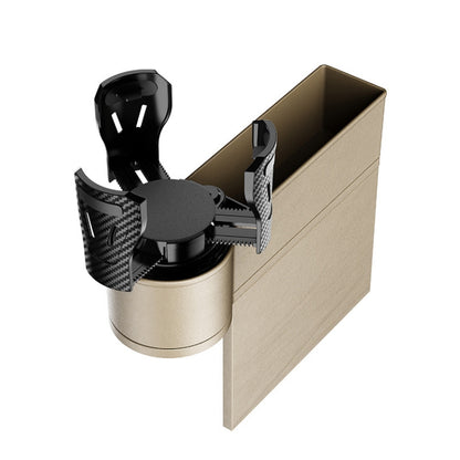 Car Seat Gap Storage Box Car Water Cup Holder Ashtray, Color: Right Beige by buy2fix