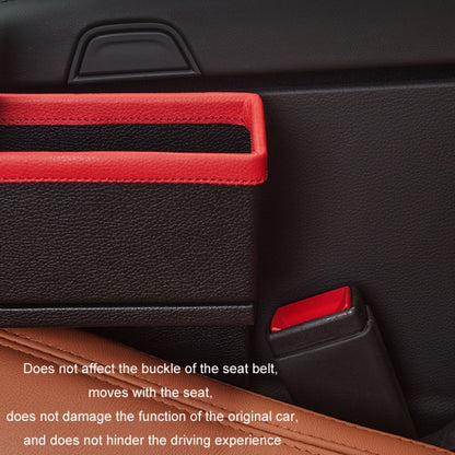 Car Seat Gap Storage Box Car Water Cup Holder Ashtray, Color: Left Brown by buy2fix