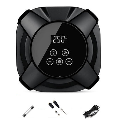 22 Cylinders Car Intelligent Digital Display Inflator Pump Portable Car Tire Pneumatic Engine(Black) - Inflatable Pump by buy2fix | Online Shopping UK | buy2fix