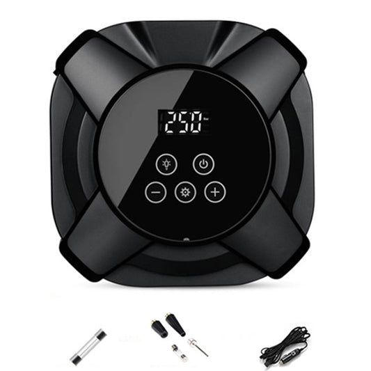 30 Cylinders Car Intelligent Digital Display Inflator Pump Portable Car Tire Pneumatic Engine(Black) - Inflatable Pump by buy2fix | Online Shopping UK | buy2fix