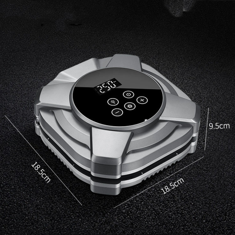 19 Cylinders Car Intelligent Digital Display Inflator Pump Portable Car Tire Pneumatic Engine(Silver) - Inflatable Pump by buy2fix | Online Shopping UK | buy2fix