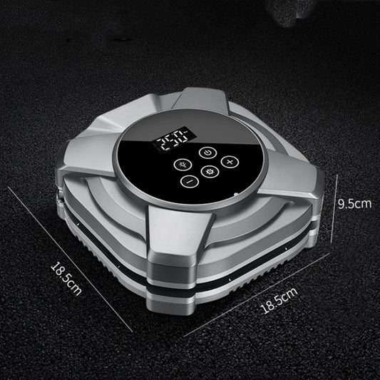 19 Cylinders Car Intelligent Digital Display Inflator Pump Portable Car Tire Pneumatic Engine(Black) by buy2fix