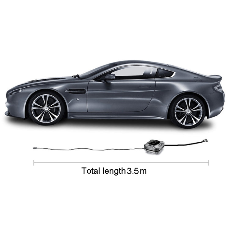 30 Cylinders Car Intelligent Digital Display Inflator Pump Portable Car Tire Pneumatic Engine(Silver) - Inflatable Pump by buy2fix | Online Shopping UK | buy2fix
