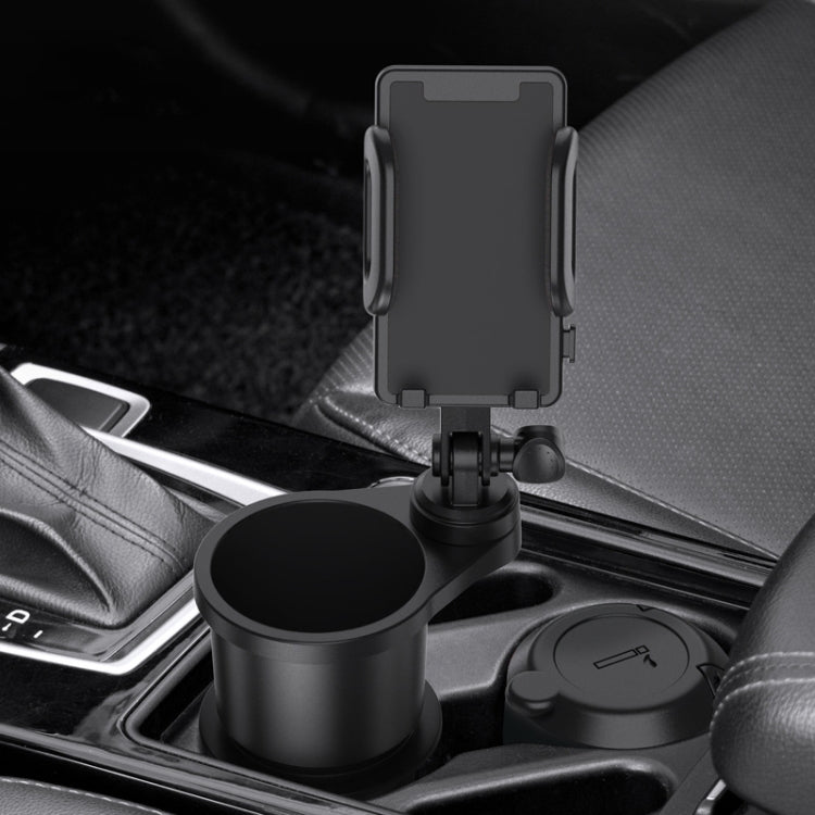 2 in 1 Car Mobile Phone Holder Multifunctional Water Cup Beverage Holder(SD-1055) by buy2fix
