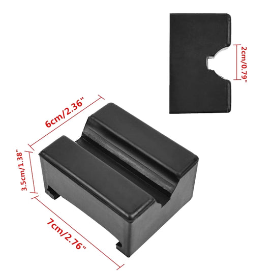 Car Jack Rubber Mat Car Shock Absorbing Cushioning Rubber Gasket - Car Jacks by buy2fix | Online Shopping UK | buy2fix