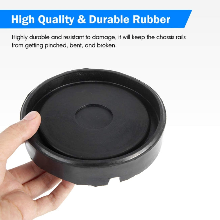 Car Jack Rubber Mat Car Shock Absorbing Cushioning Rubber Gasket - Car Jacks by buy2fix | Online Shopping UK | buy2fix
