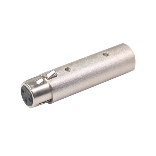 Zinc Alloy Shell Large 3Pin Female XLR to 5Pin XLR Male DMX Signal Lamp XLR Adapter - Microphone Audio Cable & Connector by buy2fix | Online Shopping UK | buy2fix