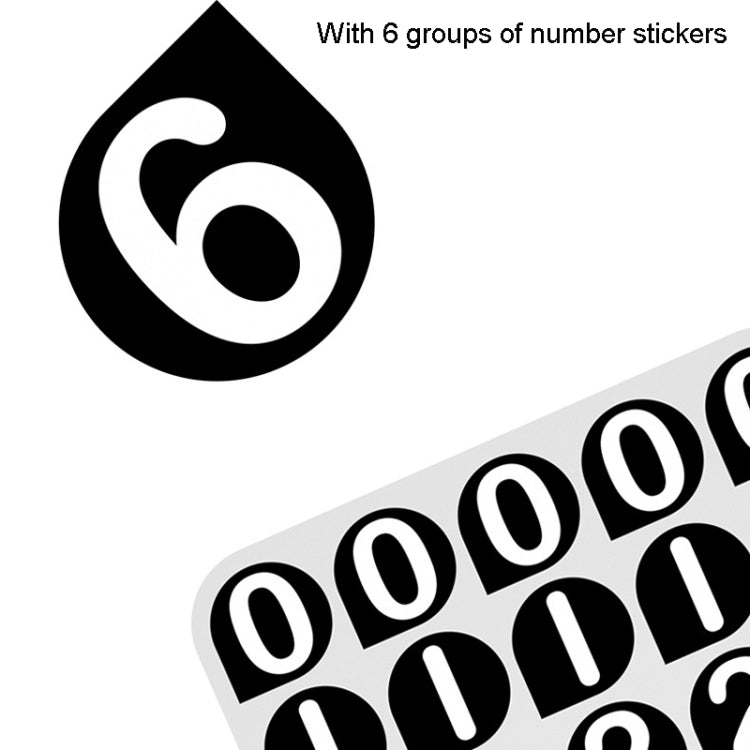 bbdd Temporary Parking License Plate Concealable Car Removal Number Plate(Pure Edition) - Parking Card by bbdd | Online Shopping UK | buy2fix