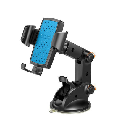 SHUNWEI SD-1132B Car Phone Suction Cup + Air Vent Holder Gravity Sensing Support Bracket(Blue) - Universal Car Holders by SHUNWEI | Online Shopping UK | buy2fix