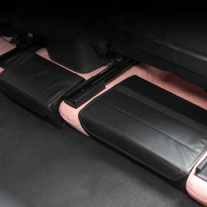 For Tesla Model Y PU Leather Car Interior Storage Glove Box Modification Accessories, Style: Seat Model by buy2fix