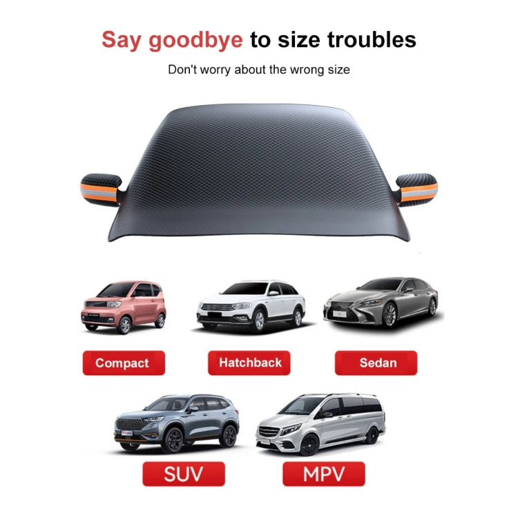 ST-3959 Snow Cover Front Windshield Strong Magnetic Adsorption Car Windshield Cover Oxford Cloth Comprehensive Protection - Window Foils & Solar Protection by buy2fix | Online Shopping UK | buy2fix
