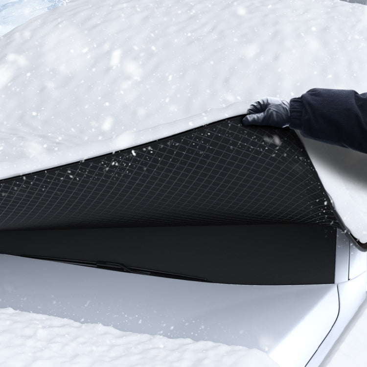 ST-3959 Snow Cover Front Windshield Strong Magnetic Adsorption Car Windshield Cover Oxford Cloth Comprehensive Protection - Window Foils & Solar Protection by buy2fix | Online Shopping UK | buy2fix