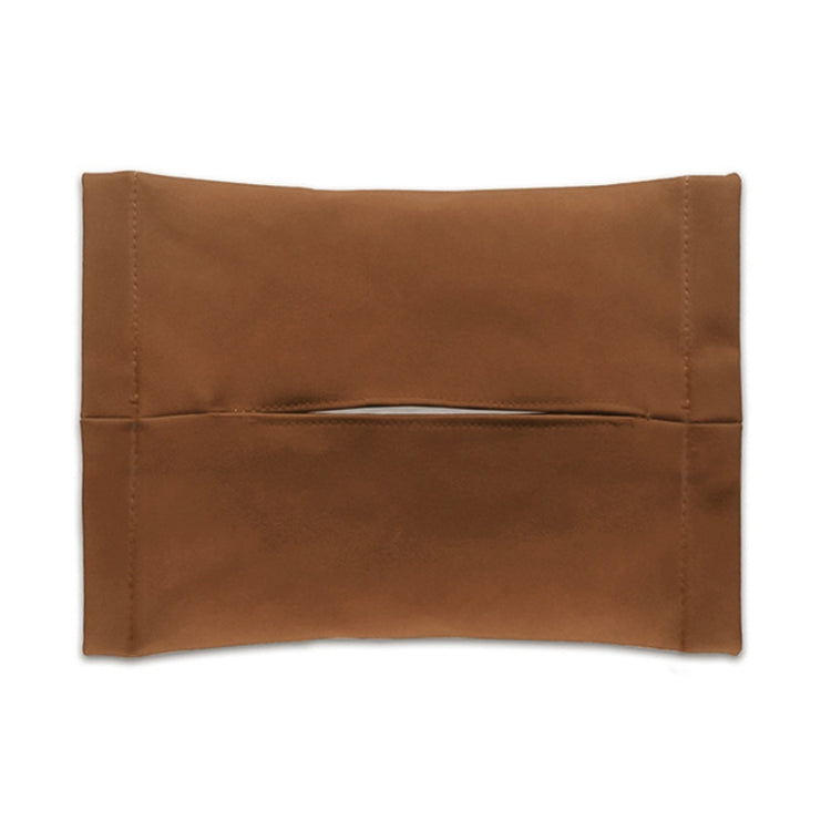 For Tesla Model 3 / Y Car Seat Central Control Screen Tissue Box Tissue Storage Bags, Color: Brown by buy2fix