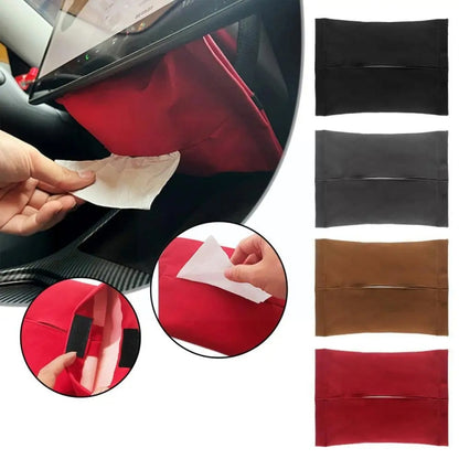 For Tesla Model 3 / Y Car Seat Central Control Screen Tissue Box Tissue Storage Bags, Color: Black by buy2fix