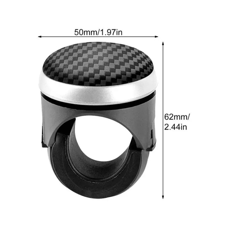 DM-123 Car Steering Wheel Auxiliary Bearing Universal Turning To Help Saving Effort To Turn To Help Ball(Black) by buy2fix