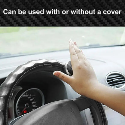 DM-123 Car Steering Wheel Auxiliary Bearing Universal Turning To Help Saving Effort To Turn To Help Ball(Black) by buy2fix