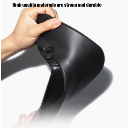 For Tesla Model Y Car Punch-Free Front And Rear Wheel Soft Rubber Mudguards, Style: Matte Black - Mudguards by buy2fix | Online Shopping UK | buy2fix