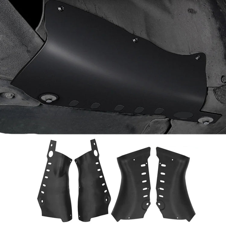 For Tesla  Model 3 Car Coolant Guard Board Chassis Pipe Protection Baffle Engine Battery Condenser Case - Anti Collision Sticker by buy2fix | Online Shopping UK | buy2fix