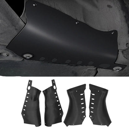 For Tesla  Model 3 Car Coolant Guard Board Chassis Pipe Protection Baffle Engine Battery Condenser Case - Anti Collision Sticker by buy2fix | Online Shopping UK | buy2fix