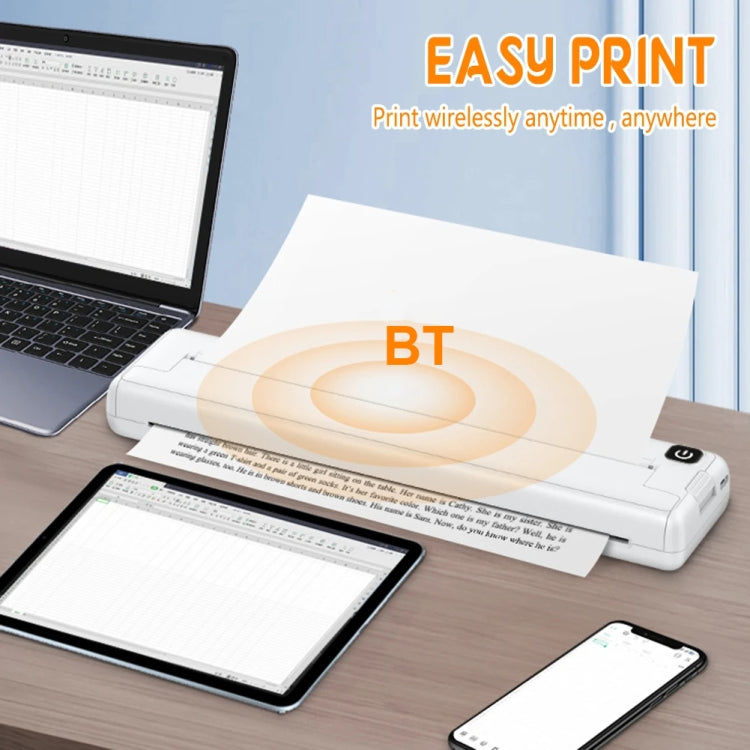 Small A4 Home Office Portable Inkless Printing Thermal Paper, Model: 200pcs Thermal Paper - Receipt Printers by buy2fix | Online Shopping UK | buy2fix