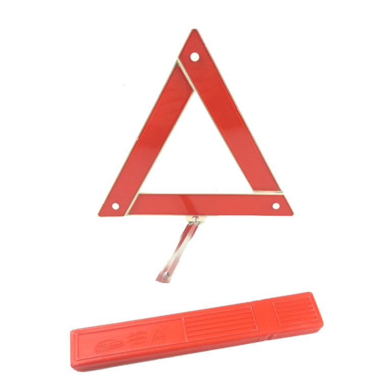 28 x 24cm Car Storage Foldable Tripod Warning Plaque Car Emergency Warning Sign - Reflective Material by buy2fix | Online Shopping UK | buy2fix