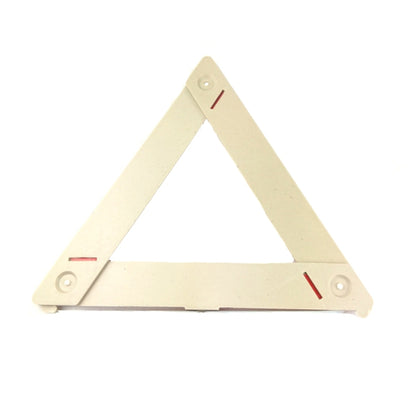 28 x 24cm Car Storage Foldable Tripod Warning Plaque Car Emergency Warning Sign - Reflective Material by buy2fix | Online Shopping UK | buy2fix