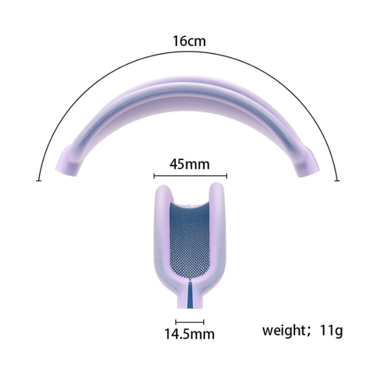 For AirPods Max Headphones Head Beam Replacement Part(Transparent) - Earmuff & Pad by buy2fix | Online Shopping UK | buy2fix
