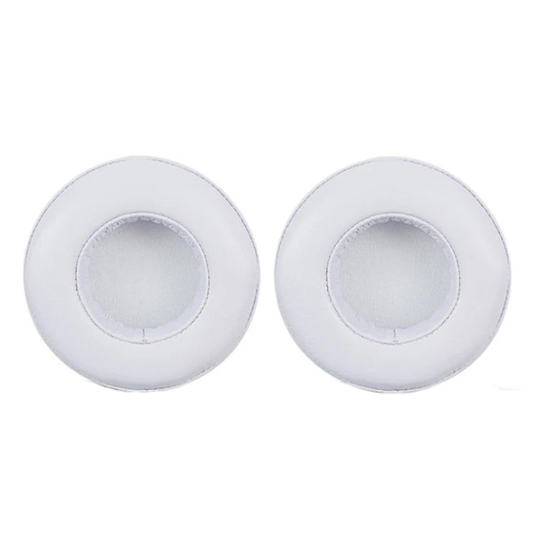 2pcs For Beats Pro Headphones Sheepskin Earmuffs Sponge Earpads(White) - Earmuff & Pad by buy2fix | Online Shopping UK | buy2fix
