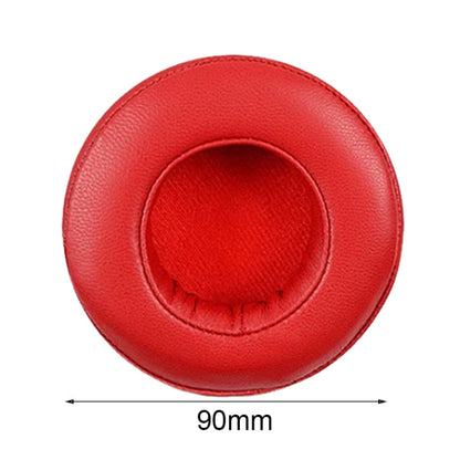2pcs For Beats Pro Headphones Sheepskin Earmuffs Sponge Earpads(White) - Earmuff & Pad by buy2fix | Online Shopping UK | buy2fix