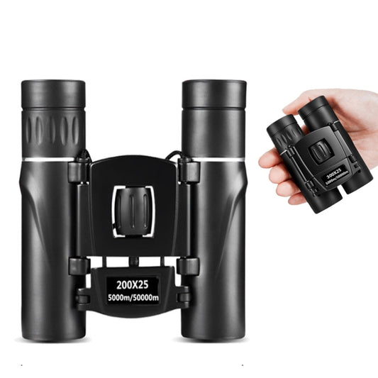 200 x 25 Standard HD Powerful Folding Binoculars for Hunting Outdoor Camping - Binoculars by buy2fix | Online Shopping UK | buy2fix