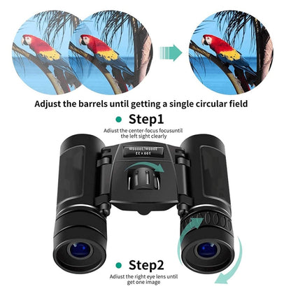 3000 x 22 Standard HD Powerful Folding Binoculars for Hunting Outdoor Camping by buy2fix