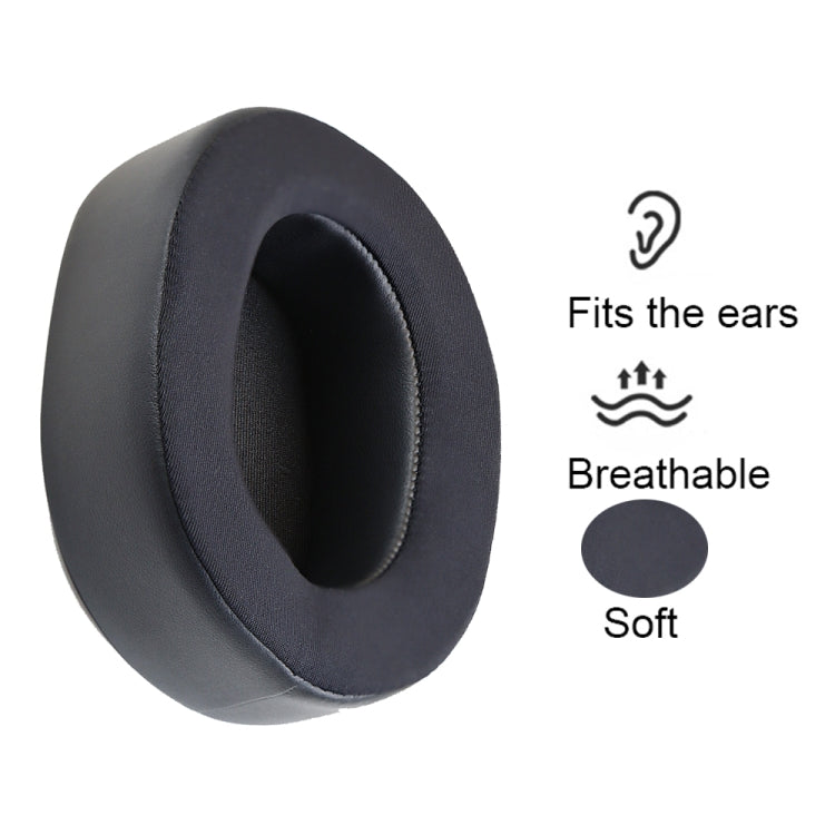 For Sony WH-1000XM3 2pcs Ice Gel Headphones Sponge Cover Earmuffs by buy2fix