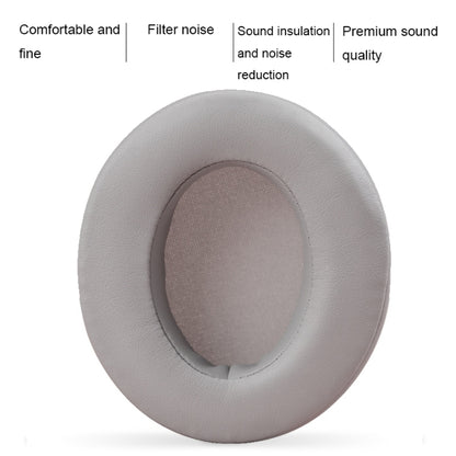 2pcs For Razer Kraken V3 Bluetooth Headset Sponge Cover Protein Leather Earmuffs(Gray) - Earmuff & Pad by buy2fix | Online Shopping UK | buy2fix