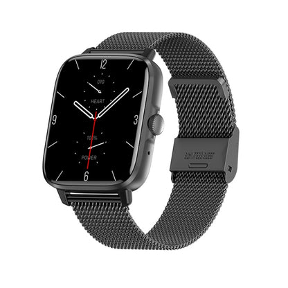 DT102 1.9-Inch Heart Rate/Blood Oxygen Monitoring Bluetooth Call Watch With NFC Function, Color: Black Steel - Smart Watches by buy2fix | Online Shopping UK | buy2fix