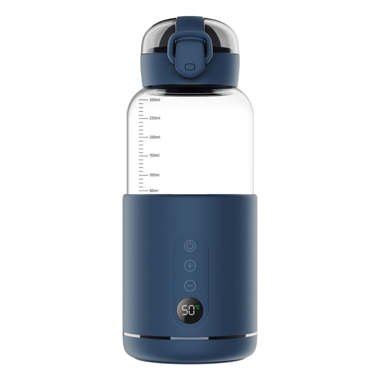 300ml Wireless Instant Water Warmer Electric Kettle for Baby Formula With 5200 mAh Battery Capacity(Blue) - Vacuum Thermoses & Cups by buy2fix | Online Shopping UK | buy2fix