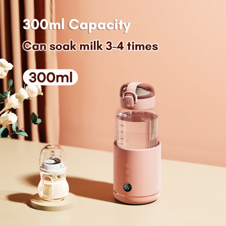 300ml Wireless Instant Water Warmer Electric Kettle for Baby Formula With 5200 mAh Battery Capacity(Blue) - Vacuum Thermoses & Cups by buy2fix | Online Shopping UK | buy2fix