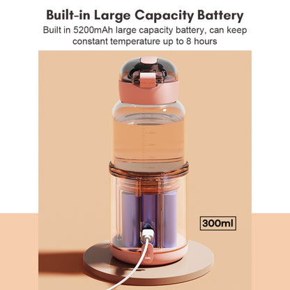 300ml Wireless Instant Water Warmer Electric Kettle for Baby Formula With 5200 mAh Battery Capacity(Blue) - Vacuum Thermoses & Cups by buy2fix | Online Shopping UK | buy2fix