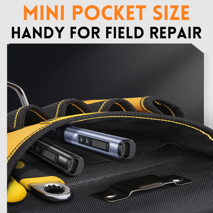 FNIRSI 9pcs/ Set Mini Soldering Station Digital Display Constant Temperature Smart Soldering Iron, Color: Black Standard 6 Heads by FNIRSI